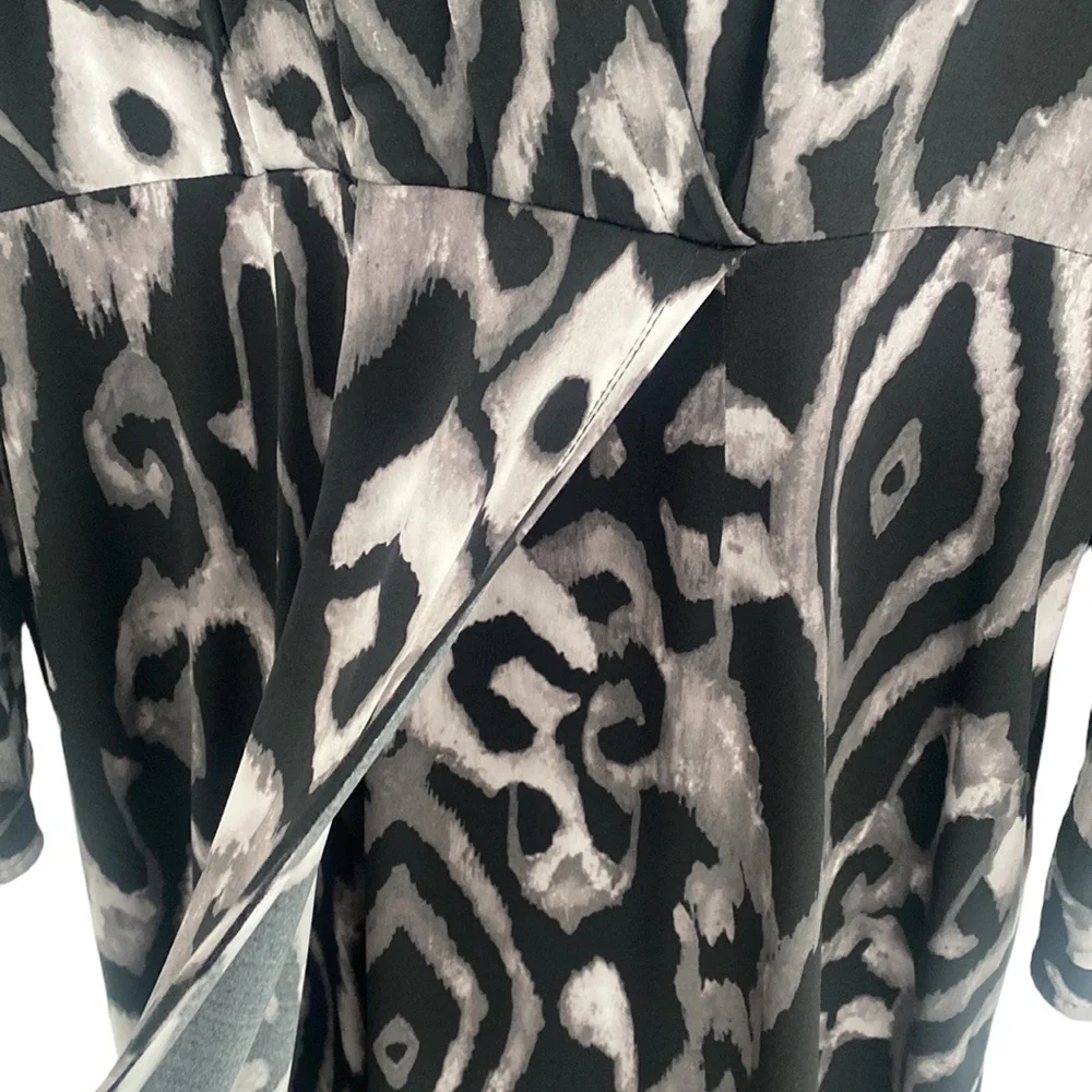 Lane & Bryant Surplice Longsleeved Wrap Dress